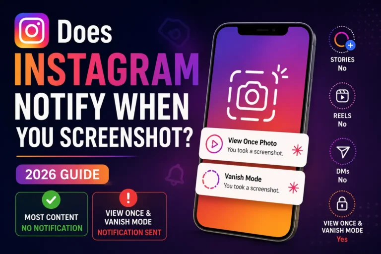 Does Instagram Notify When You Screenshot